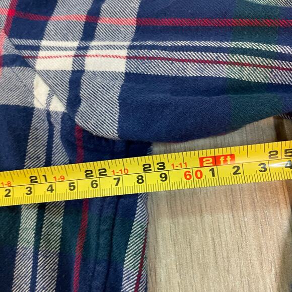 Vineyard Vines Classic Fit Tucker Shirt L Plaid Flannel Long Sleeve Cotton - Picture 5 of 10